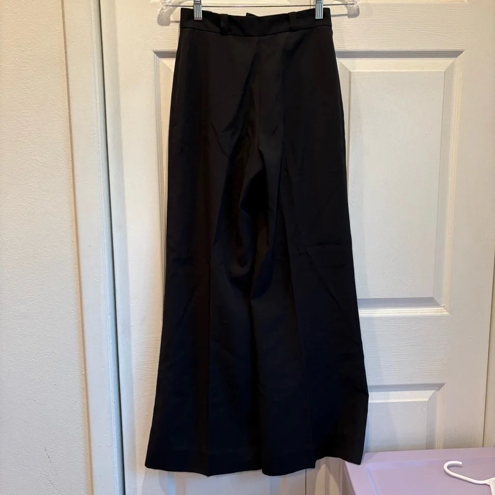Vintage 70s Condor Black Blazer and Pant Suit Set - Size XXS